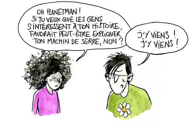 Planetman contre le changement climatique