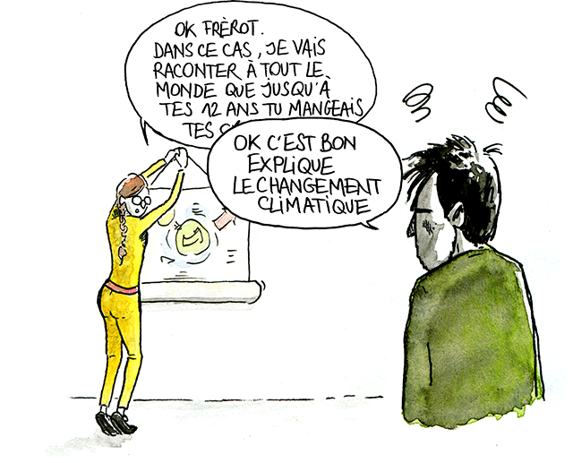 Planetman contre le changement climatique