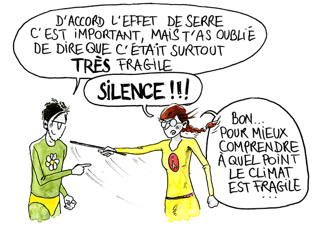 Planetman contre le changement climatique