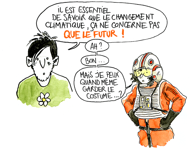 Planetman contre le changement climatique