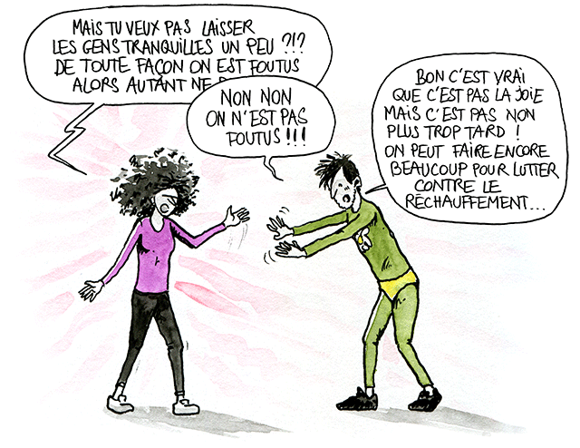 Planetman contre le changement climatique