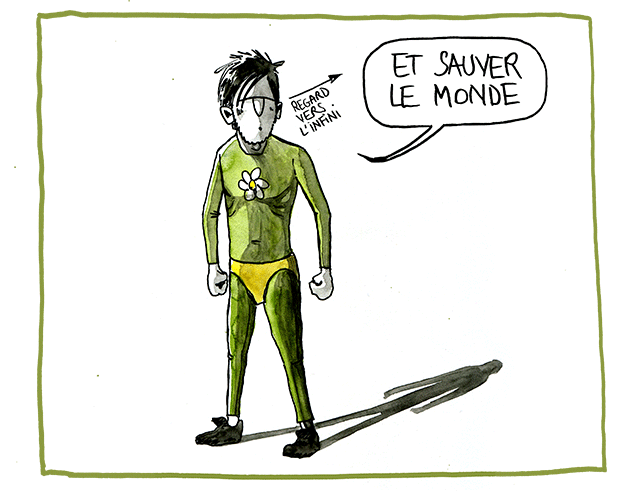 Planetman contre le changement climatique