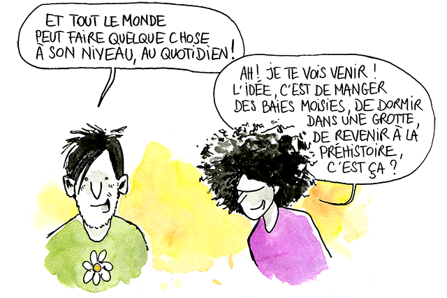 Planetman contre le changement climatique