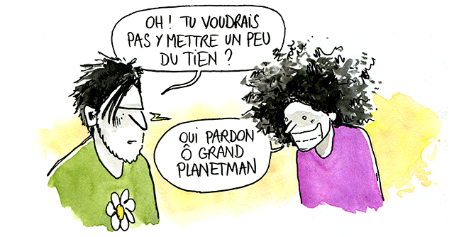 Planetman contre le changement climatique