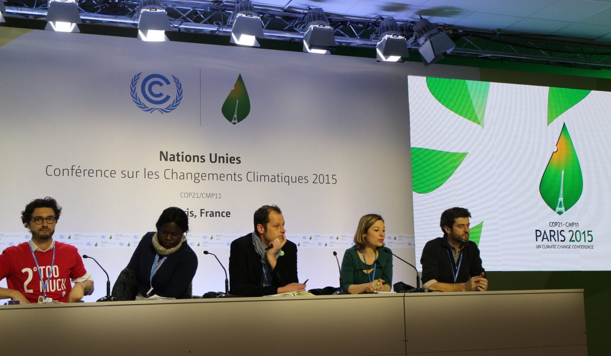 Conférence de presse COP21 - Réseau Action Climat