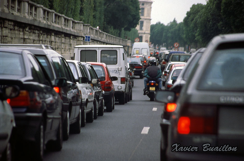 Embouteillage à Paris