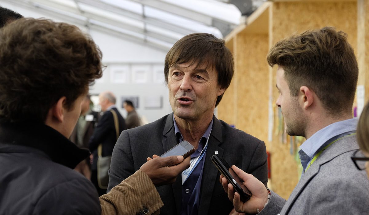 Nicolas Hulot - Ministre de la Transition écologique et solidaire