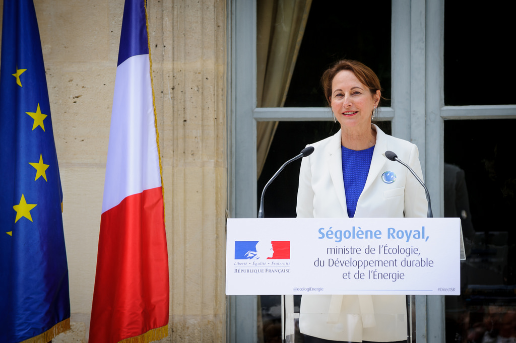 Segolène Royal, ministre de l'Écologie, du Développement durable et de l'Énergie.