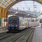 Train en gare