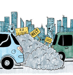 Pollution de l'air - Couverture