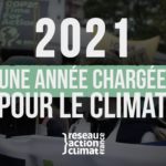 2021 : une année chargée pour le climat 2021 : une année chargée pour le climat