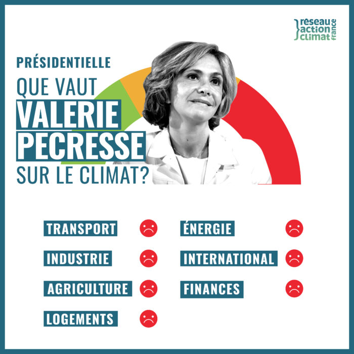 Présidentielle : Que vaut Valérie Pécresse pour le climat ?