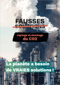 Couverture fiche Capture stockage carbone