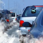 Pollution,Of,Environment,By,Combustible,Gas,Of,A,Car