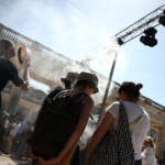 FRANCE-MUSIC-FESTIVAL-WEATHER-HEATWAVE FRANCE-MUSIC-FESTIVAL-WEATHER-HEATWAVE